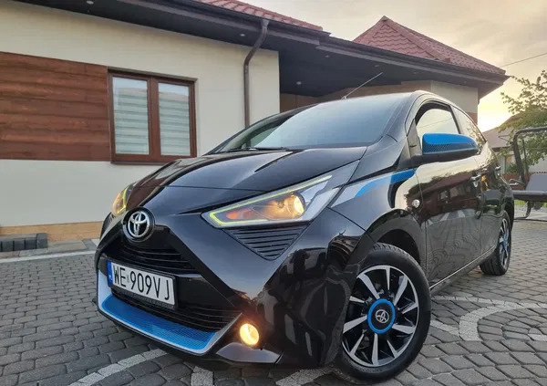samochody osobowe Toyota Aygo cena 38900 przebieg: 153312, rok produkcji 2018 z Przasnysz